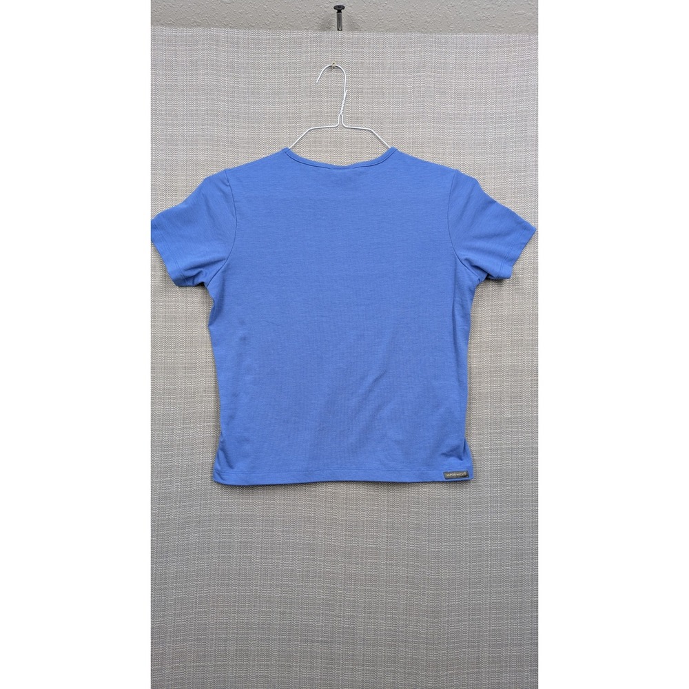 The North Face Womens VaporWick Blue Short Sleeve Performance Tee Size M USA
